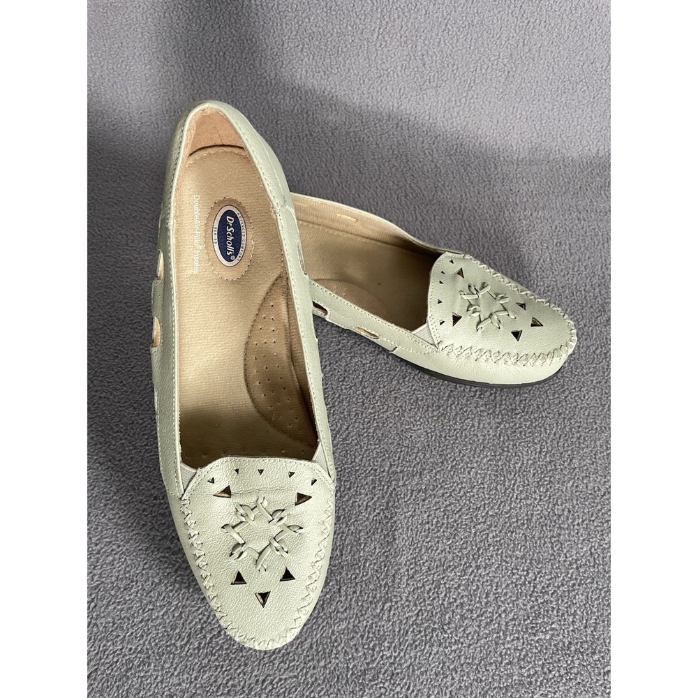Dr. Scholls Womens‎ Size 7w Advanced Comfort Flats New! Double Pillows Insoles